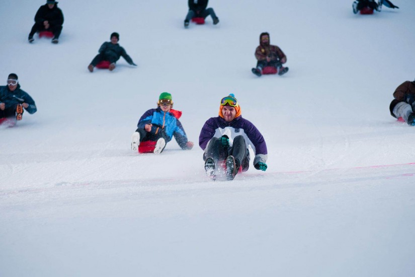 Bobfahren in Leogang