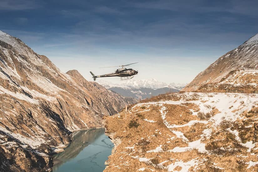 Hubschrauberrundflüge im Salzburger Land