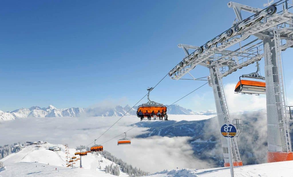 Ski unlimited in Österreichs größtem Skicircus 