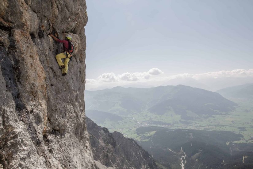 KLetetrsteig Berge Östrerreich Gipfel Alpiner Steig klettersteig