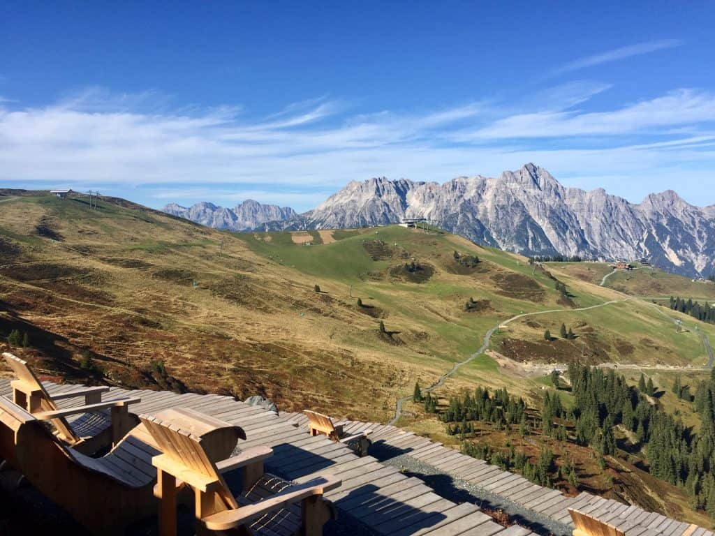Wandern Leogang und Saalfelden Berge Oesterreich Alpen