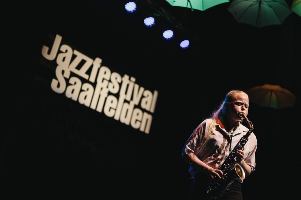 Saxophon beim Jazzfestival Kuiltur Veranstaltung Salzburger Land