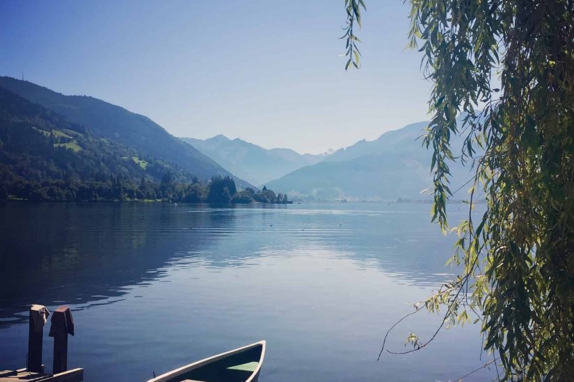 Ruderboot am Zeller See