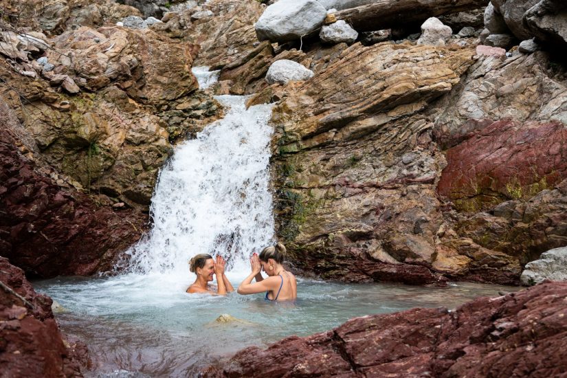 Natur Kaltwasserbaden